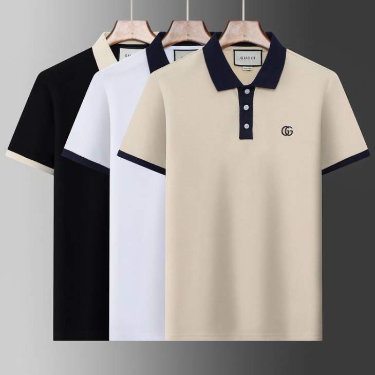 Picture of Gucci Polo Shirts Short _SKUGucciM-3XLgyx801227556